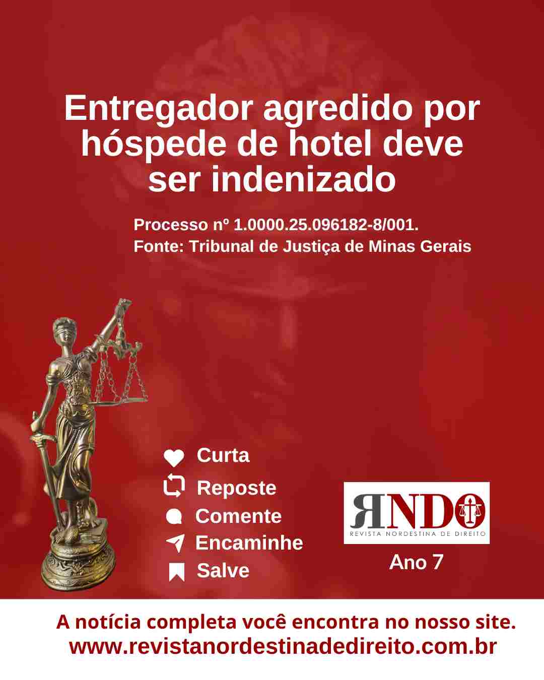 Entregador agredido por hóspede de hotel deve ser indenizado