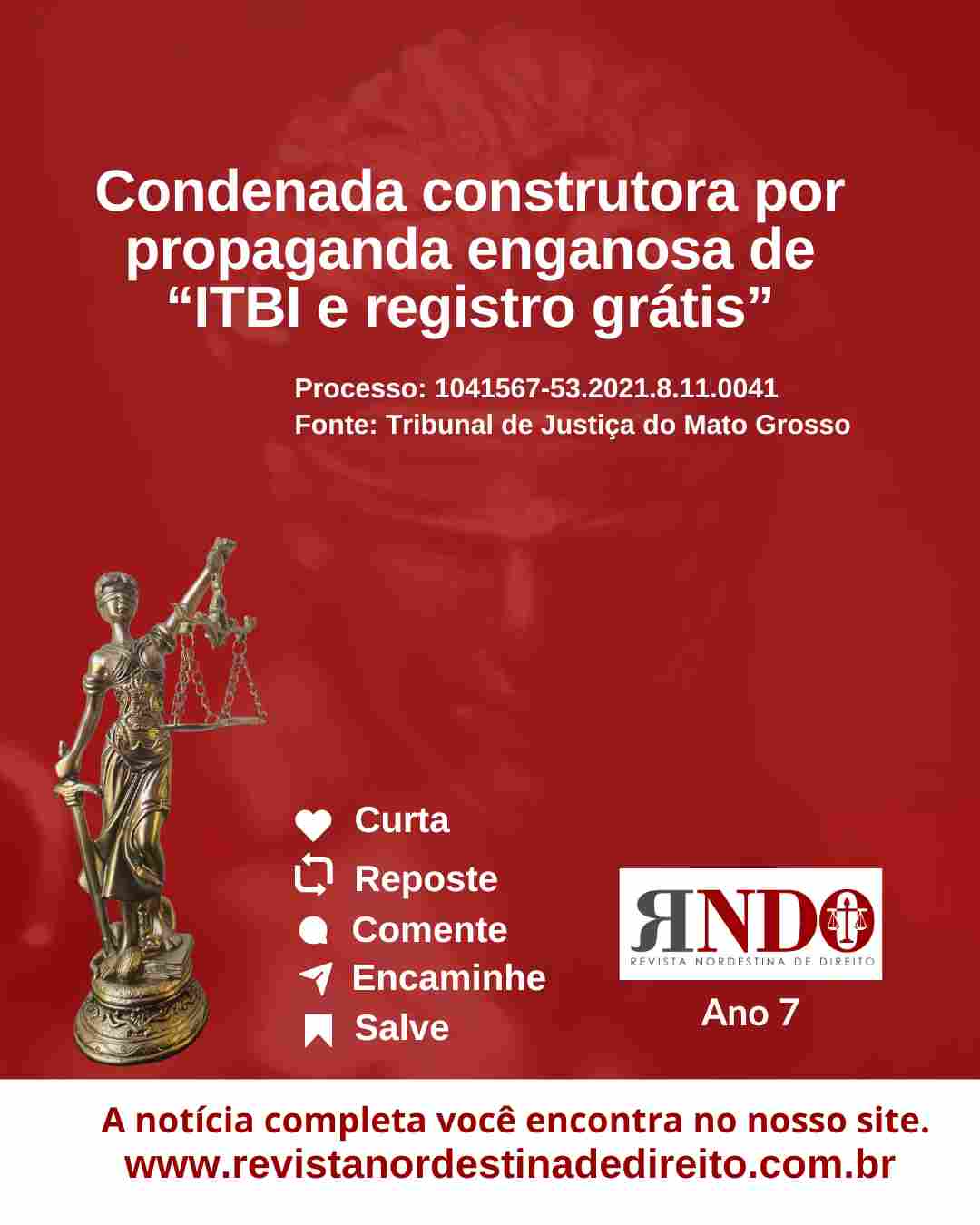 Condenada construtora por propaganda enganosa de “ITBI e registro grátis”