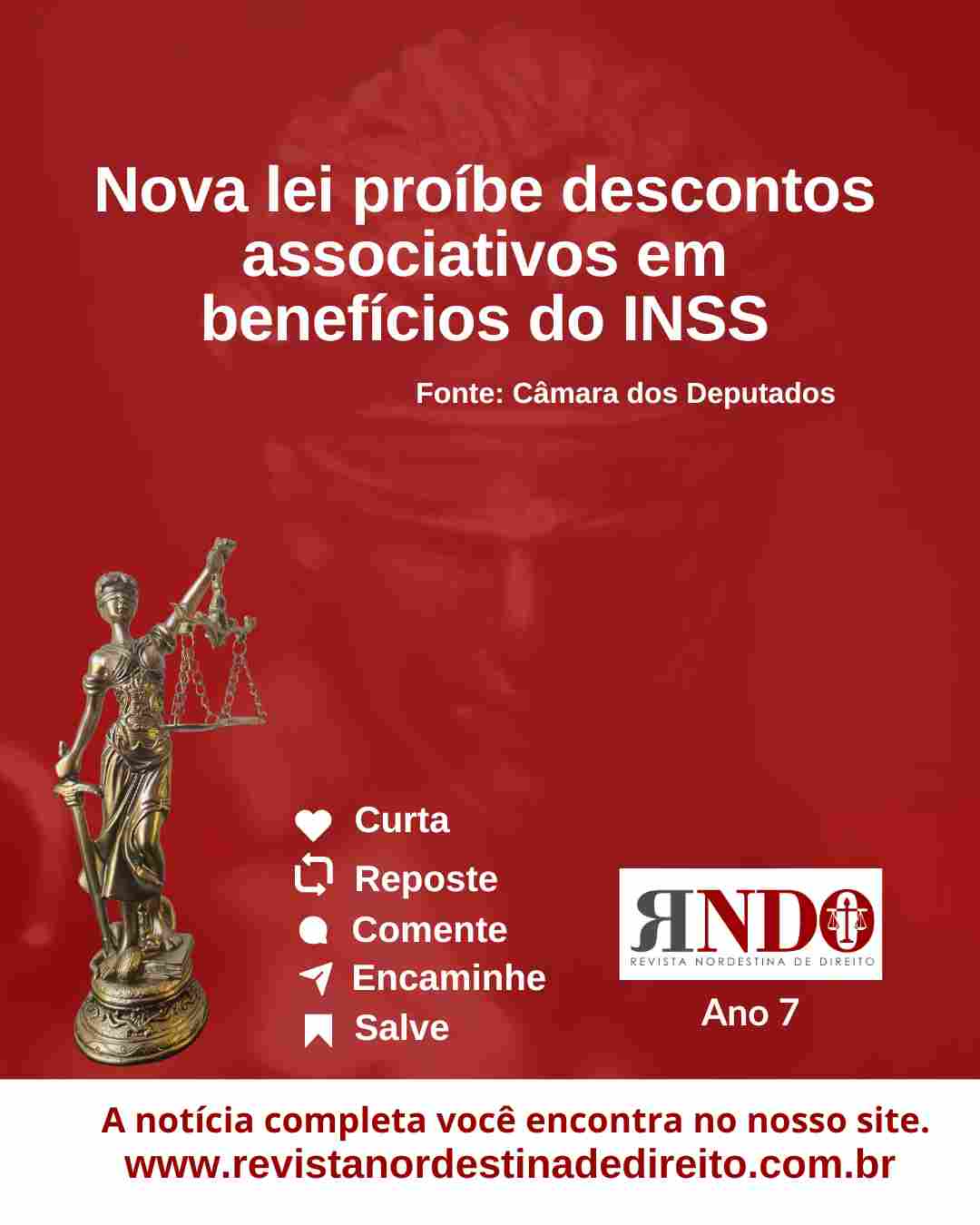 Nova lei proíbe descontos associativos em benefícios do INSS