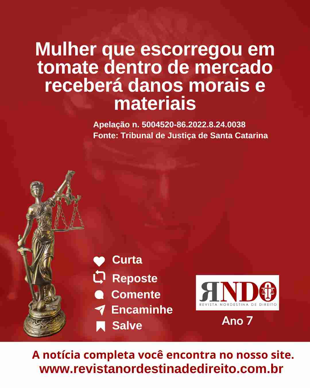 Mulher que escorregou em tomate dentro de mercado receberá danos morais e materiais