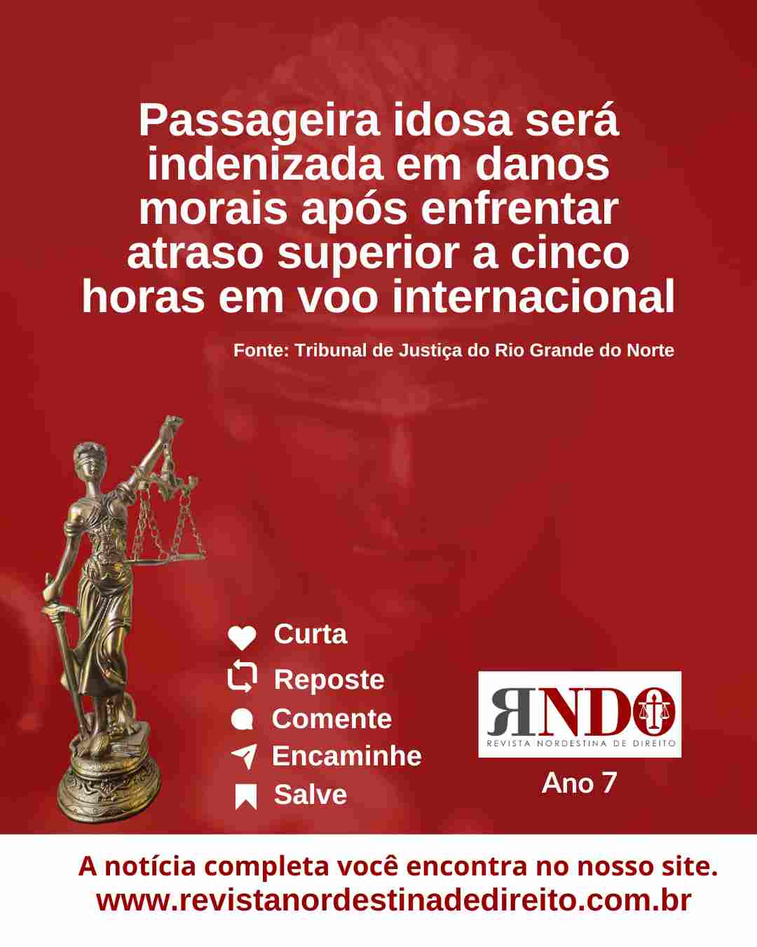 Passageira idosa será indenizada em danos morais após enfrentar atraso superior a cinco horas em voo internacional