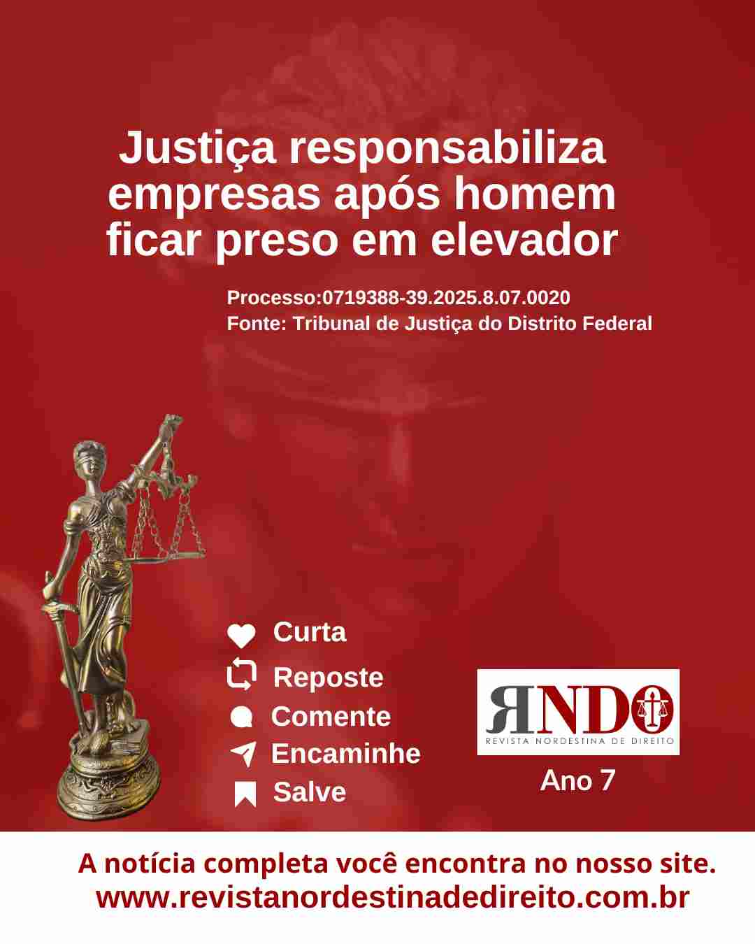 Justiça responsabiliza empresas após homem ficar preso em elevador