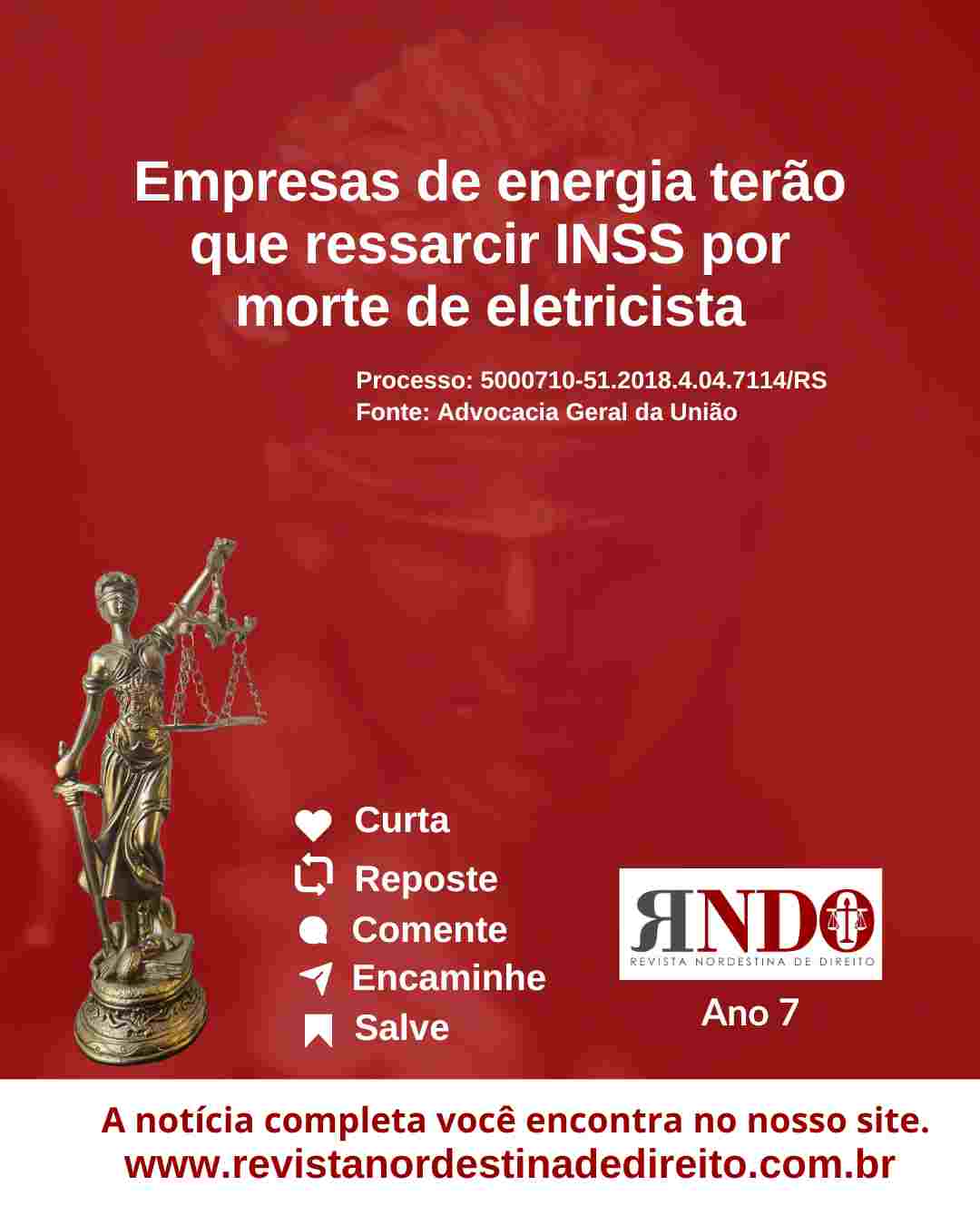Empresas de energia terão que ressarcir INSS por morte de eletricista