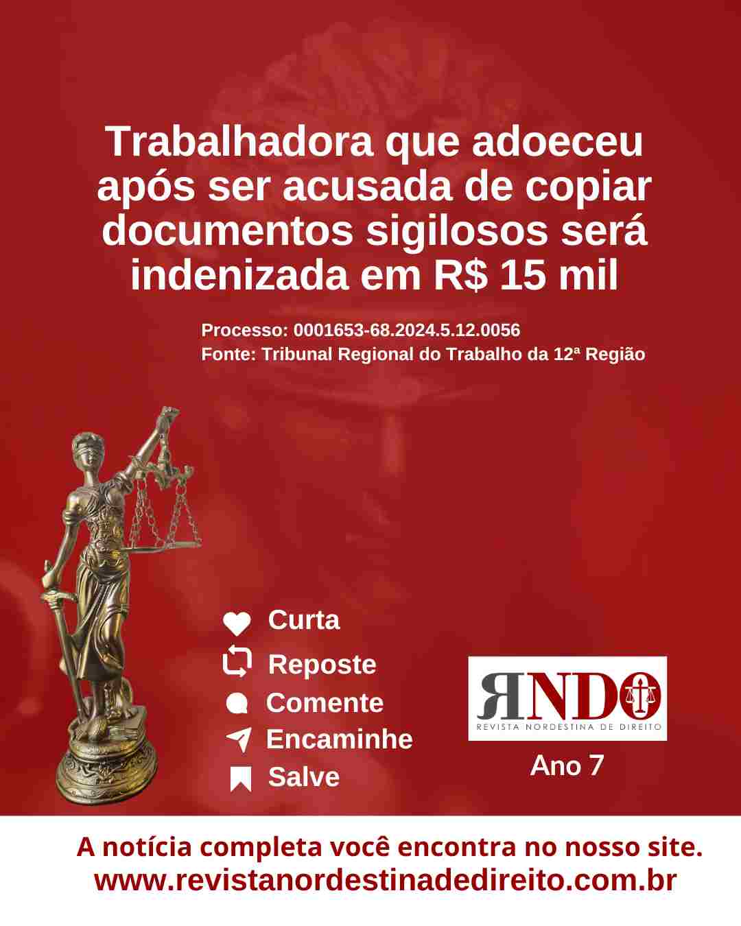 Trabalhadora que adoeceu após ser acusada de copiar documentos sigilosos será indenizada em R$ 15 mil