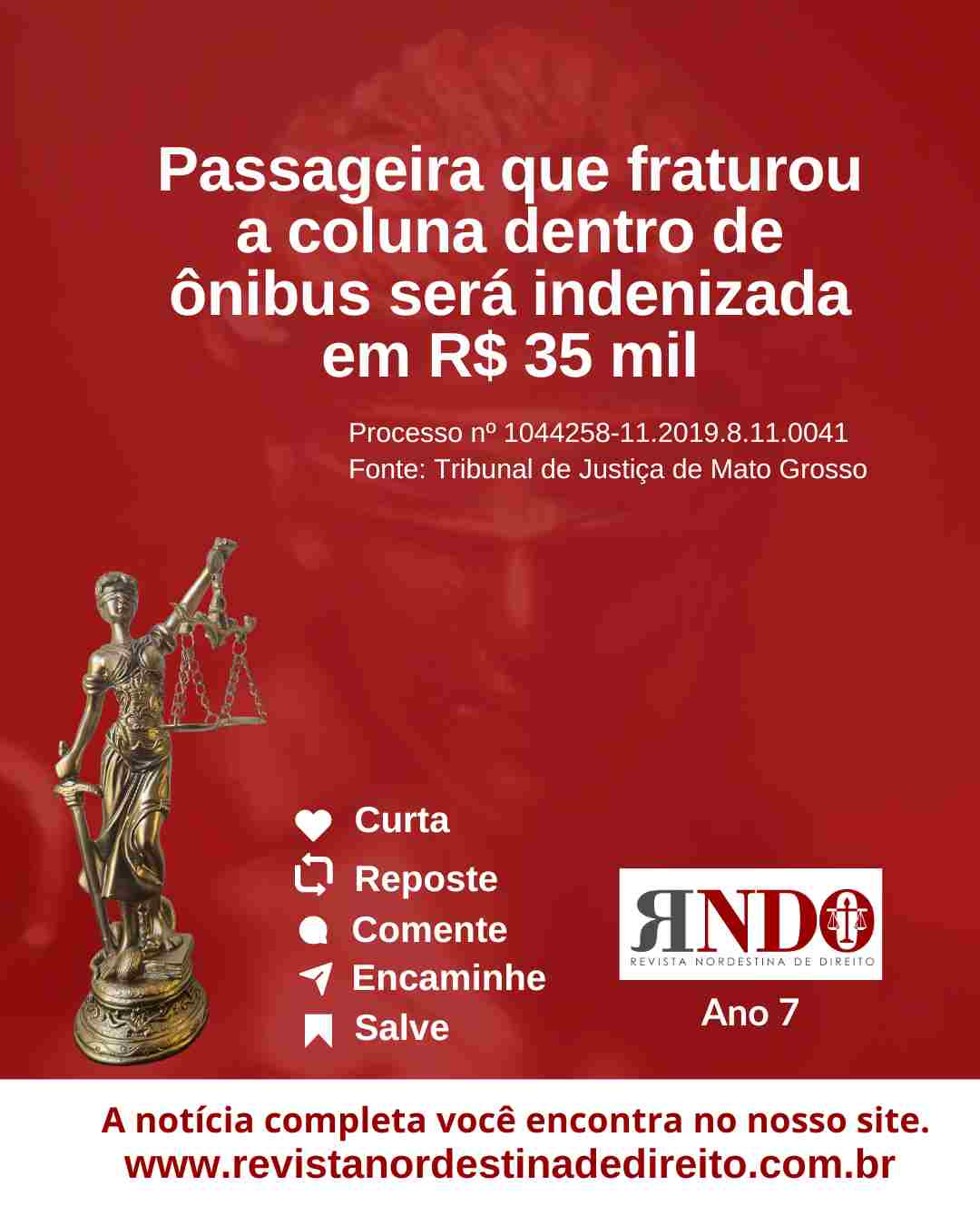 Passageira que fraturou a coluna dentro de ônibus será indenizada em R$ 35 mil