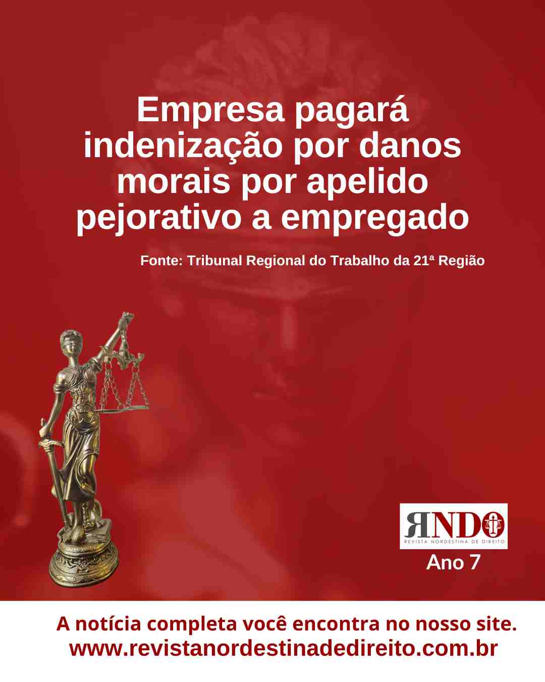 Empresa pagará indenização por danos morais por apelido pejorativo a empregado